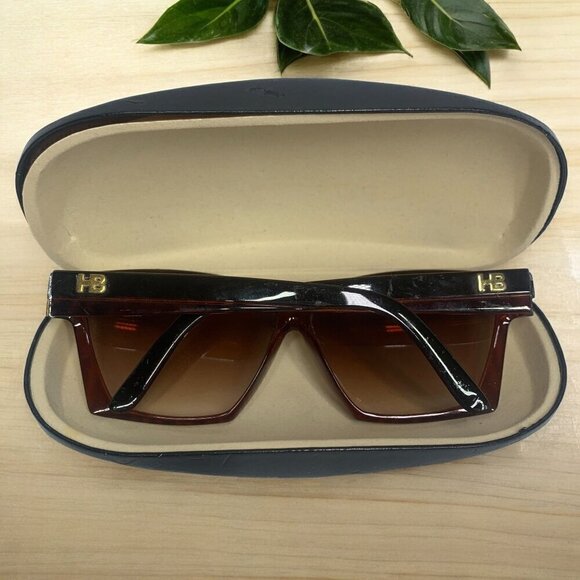 Harve Benard Sunglasses 401 Brown Frames Brown Gradient Lenses Made in Italy - Picture 11 of 12